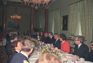 Colazione per il congedo del Capo del cerimoniale diplomatico della Repubblica Emanuele Scammacca del Murgo