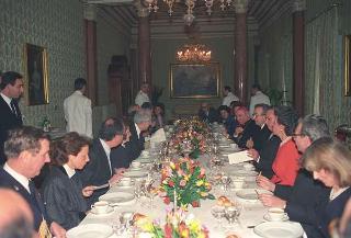 Colazione per il congedo del Capo del cerimoniale diplomatico della Repubblica Emanuele Scammacca del Murgo