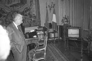 Dario Mengozzi, presidente della Confederazione cooperative italiane, con i componenti il Consiglio nazionale