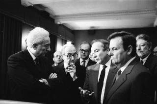 Incontro e colazione con il Segretario Generale della NATO Lord Carrington e signora