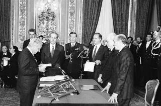 Giuramento I Governo De Mita