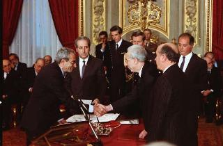 Giuramento I Governo De Mita