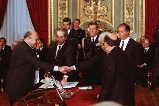 Giuramento I Governo De Mita