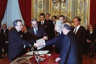 Giuramento I Governo De Mita