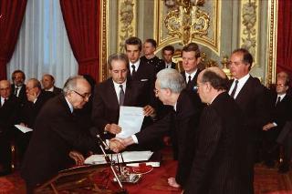 Giuramento I Governo De Mita