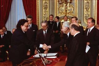Giuramento I Governo De Mita