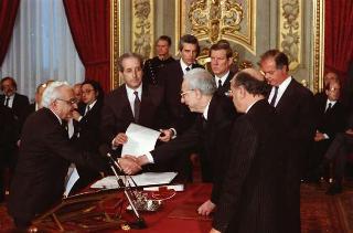 Giuramento I Governo De Mita