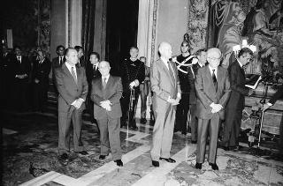 Incontro con i partecipanti alla cerimonia celebrativa del XXV anniversario di fondazione del Programma Alimentare Mondiale