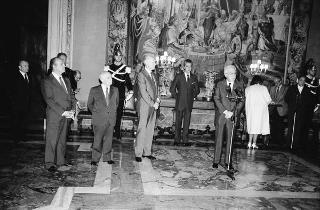 Incontro con i partecipanti alla cerimonia celebrativa del XXV anniversario di fondazione del Programma Alimentare Mondiale