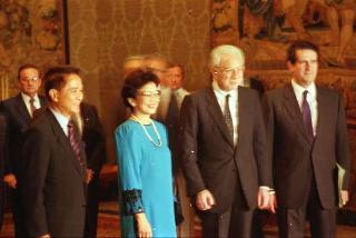 Visita di Stato del Presidente della Repubblica delle Filippine Corazon C. Aquino