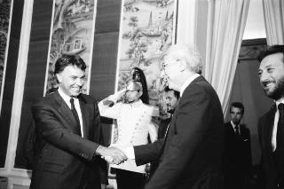 Incontro del Presidente della Repubblica Francesco Cossiga con  Felipe Gonzales, primo ministro di Spagna