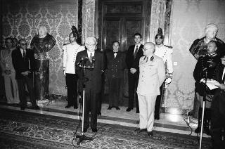 Incontro con i partecipanti al 73° Corso del NATO Defense College