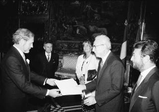 Archibald Campbell, nuovo ambasciatore dell'Australia: presentazione delle Lettere credenziali