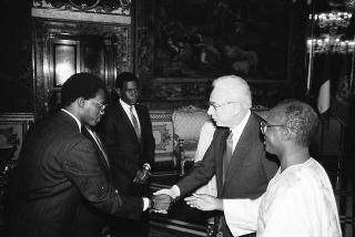 Youssouph Baro, nuovo ambasciatore della Repubblica del Senegal: presentazione delle Lettere credenziali