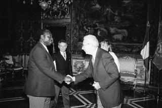 Gabriel Mbangas, nuovo ambasciatore della Repubblica Centroafricana: presentazione delle Lettere credenziali