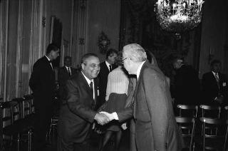 Incontro con i partecipanti alla riunione del Consiglio per le relazioni fra l'Italia e gli Stati Uniti d'America