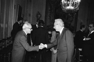 Incontro con i partecipanti alla riunione del Consiglio per le relazioni fra l'Italia e gli Stati Uniti d'America