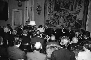 Incontro con i partecipanti alla riunione del Consiglio per le relazioni fra l'Italia e gli Stati Uniti d'America