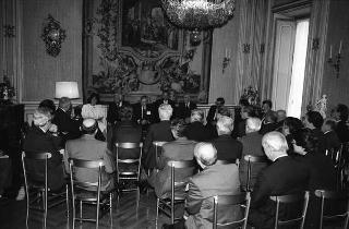 Incontro con i partecipanti alla riunione del Consiglio per le relazioni fra l'Italia e gli Stati Uniti d'America