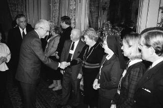 Incontro con i partecipanti alla "Legatus Conference" con Frank Stella