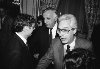 Incontro con i partecipanti alla "Legatus Conference" con Frank Stella