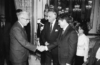 Incontro con i partecipanti alla "Legatus Conference" con Frank Stella