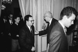Incontro con gli esponenti dell'Accademia di studi storici Aldo Moro, partecipanti al Convegno internazionale "Aldo Moro: Stato e società"