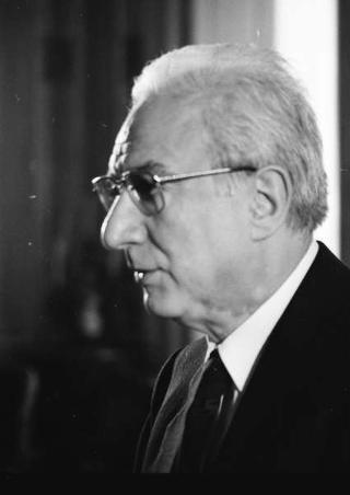 Incontro del Presidente della Repubblica Francesco Cossiga con Jacques Delors, presidente della Commissione CEE