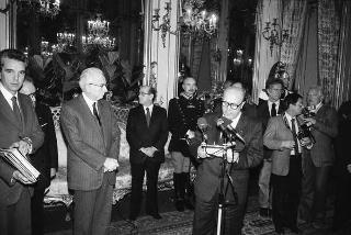 Incontro con la Giunta esecutiva del Centro nazionale per la bontà nella scuola e i vincitori del 38° Premio "Livio Tempesta"
