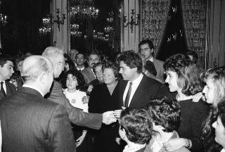 Incontro con la Giunta esecutiva del Centro nazionale per la bontà nella scuola e i vincitori del 38° Premio "Livio Tempesta"