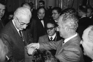 Incontro con la Giunta esecutiva del Centro nazionale per la bontà nella scuola e i vincitori del 38° Premio "Livio Tempesta"