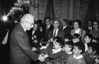 Incontro con la Giunta esecutiva del Centro nazionale per la bontà nella scuola e i vincitori del 38° Premio "Livio Tempesta"