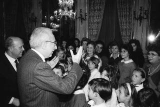 Incontro con la Giunta esecutiva del Centro nazionale per la bontà nella scuola e i vincitori del 38° Premio "Livio Tempesta"