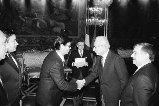 Dusan Strbac, nuovo ambasciatore della Repubblica Socialista Federativa di Jugoslavia: presentazione delle Lettere Credenziali