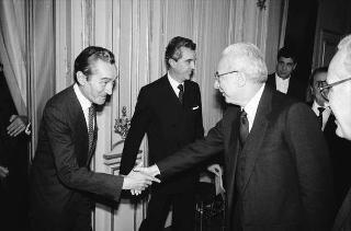 Giuseppe Carbone, presidente della Corte dei Conti, con il Consiglio di Presidenza dell'Organo