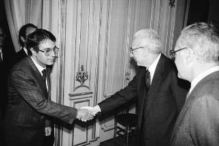 Giuseppe Carbone, presidente della Corte dei Conti, con il Consiglio di Presidenza dell'Organo