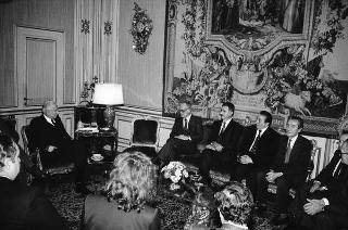 Giuseppe Carbone, presidente della Corte dei Conti, con il Consiglio di Presidenza dell'Organo