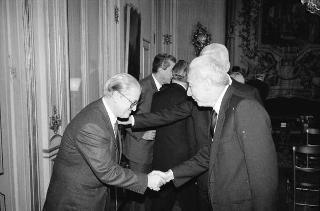Franzo Grande Stevens, presidente del Consiglio nazionale forense, con i componenti del nuovo consiglio nazionale