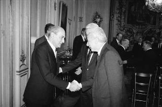 Franzo Grande Stevens, presidente del Consiglio nazionale forense, con i componenti del nuovo consiglio nazionale