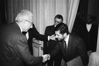 Franco De Cataldo, presidente della Camera penale di Roma,con i componenti il Direttivo del sodalizio