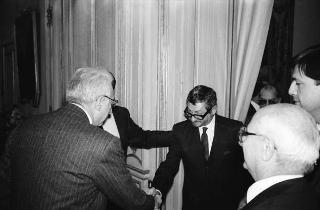 Franco De Cataldo, presidente della Camera penale di Roma,con i componenti il Direttivo del sodalizio