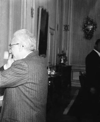 Franco De Cataldo, presidente della Camera penale di Roma,con i componenti il Direttivo del sodalizio