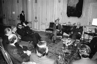 Franco De Cataldo, presidente della Camera penale di Roma,con i componenti il Direttivo del sodalizio