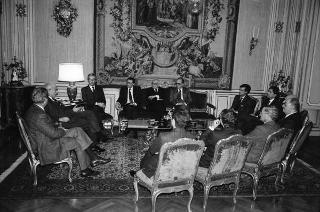 Franco De Cataldo, presidente della Camera penale di Roma,con i componenti il Direttivo del sodalizio