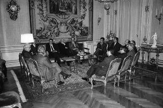 Franco De Cataldo, presidente della Camera penale di Roma,con i componenti il Direttivo del sodalizio