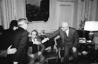Franco De Cataldo, presidente della Camera penale di Roma,con i componenti il Direttivo del sodalizio