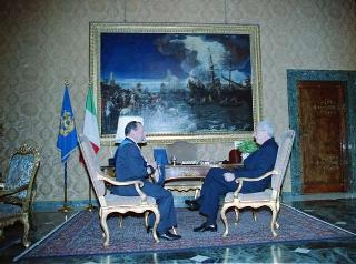 Gen. S.A. Michele Sicoli, presidente del Consiglio superiore delle Forze armate: visita di congedo