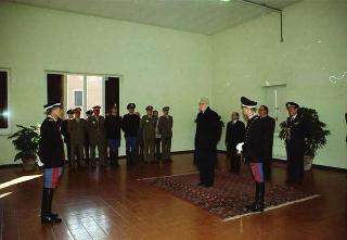 Visita alle Caserme della Polizia di Stato, Carabinieri e Carabinieri Guardie del Presidente