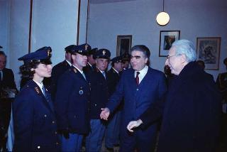 Visita alle Caserme della Polizia di Stato, Carabinieri e Carabinieri Guardie del Presidente