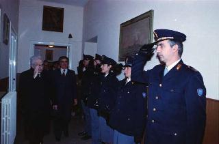 Visita alle Caserme della Polizia di Stato, Carabinieri e Carabinieri Guardie del Presidente